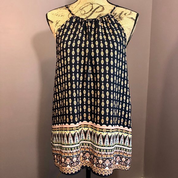 Alya Tops - Alya Tank Top Boho Flowy Large